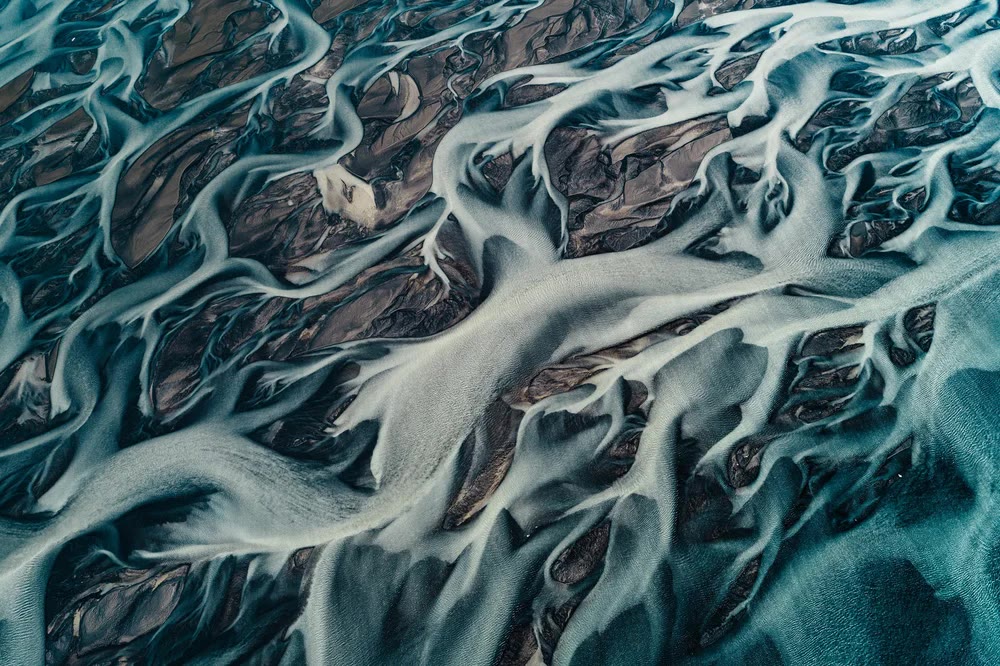 Glacial river